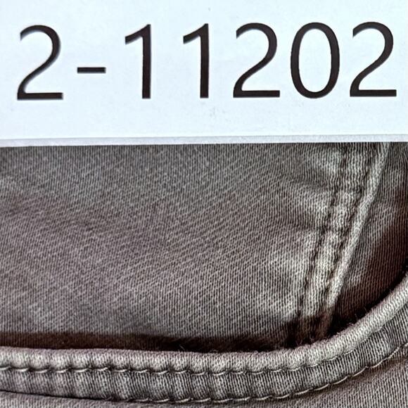 John Varvatos USA Bowery Slim Straight Jeans 33 Khaki Stretch Men’s Designer - Picture 11 of 11